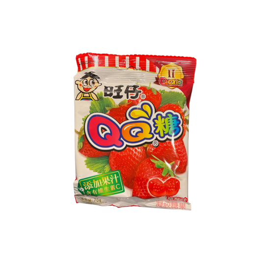 Want Want Strawberry Gummy Candy (China)