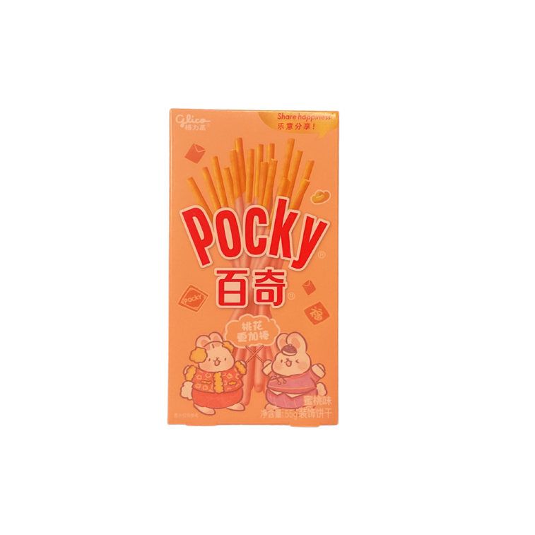Pocky Peach Biscuit Sticks