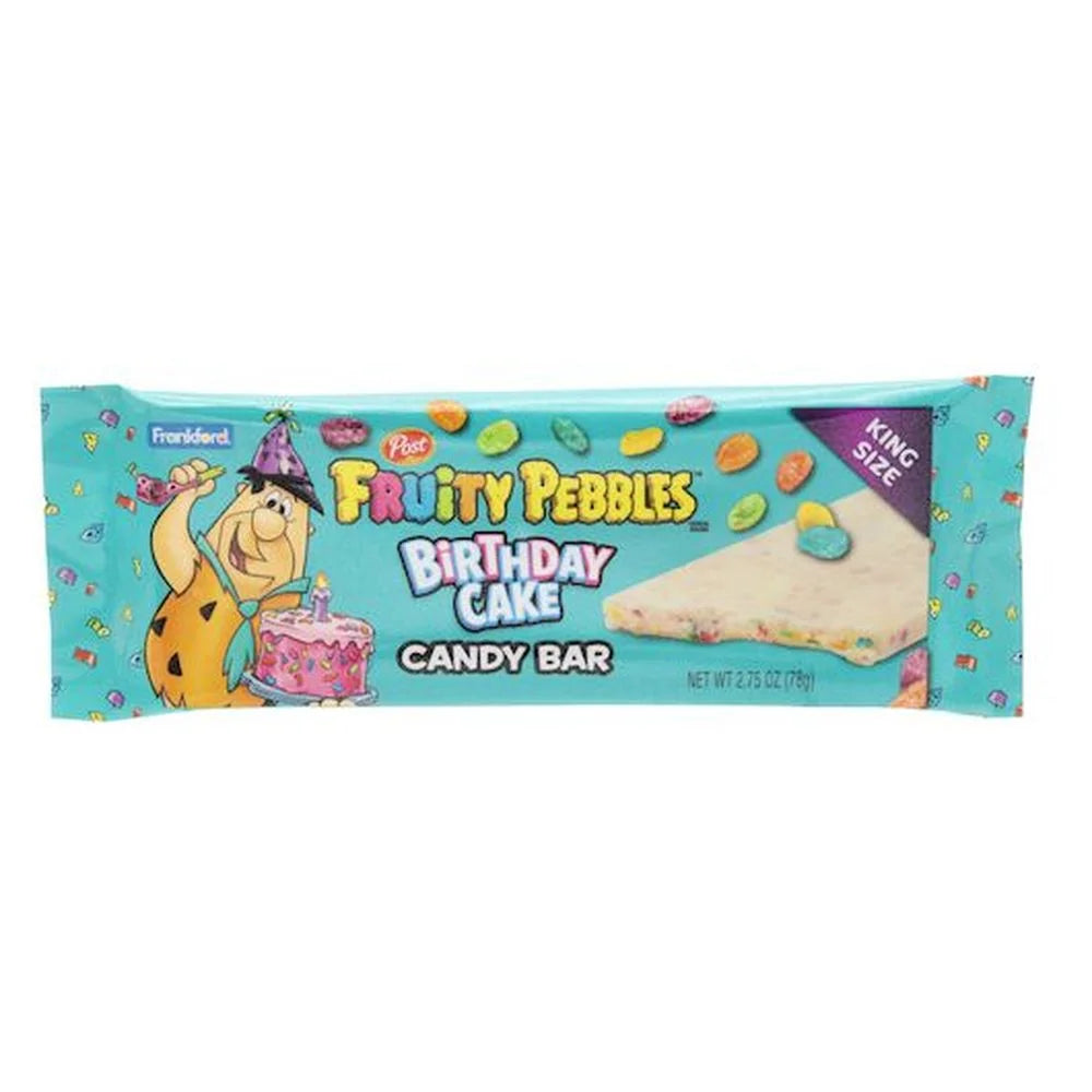 King Size candy bar “Birthday Cake” Fruity Pebbles